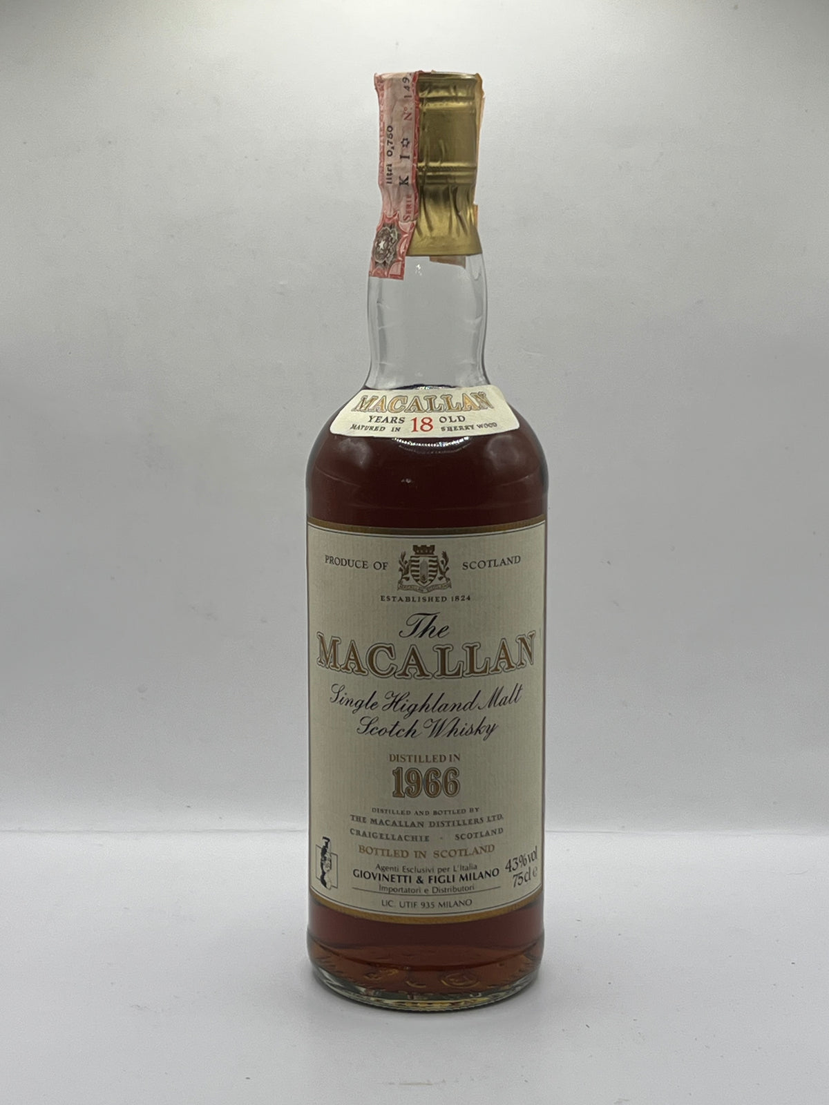 Macallan 1966 18 years old