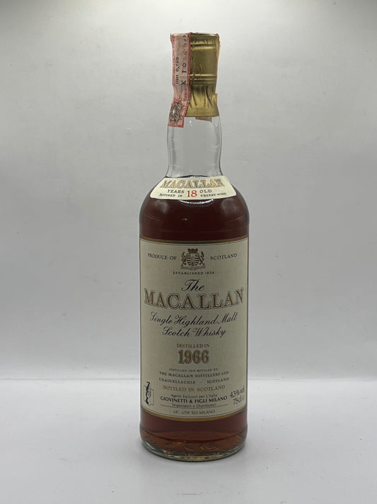 Macallan 1966 18 years old