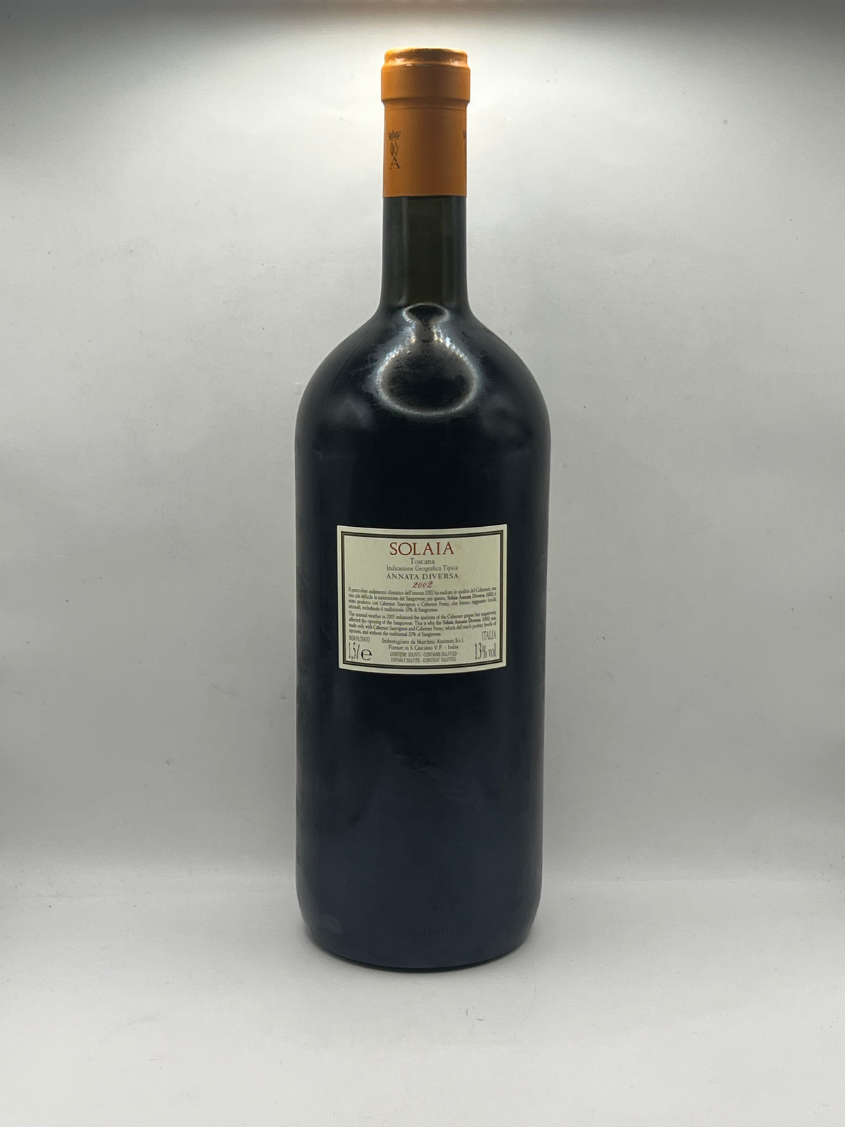 Solaia 2002 (Annata Diversa) Magnum 1,5L – Toscana IGT – Antinori
