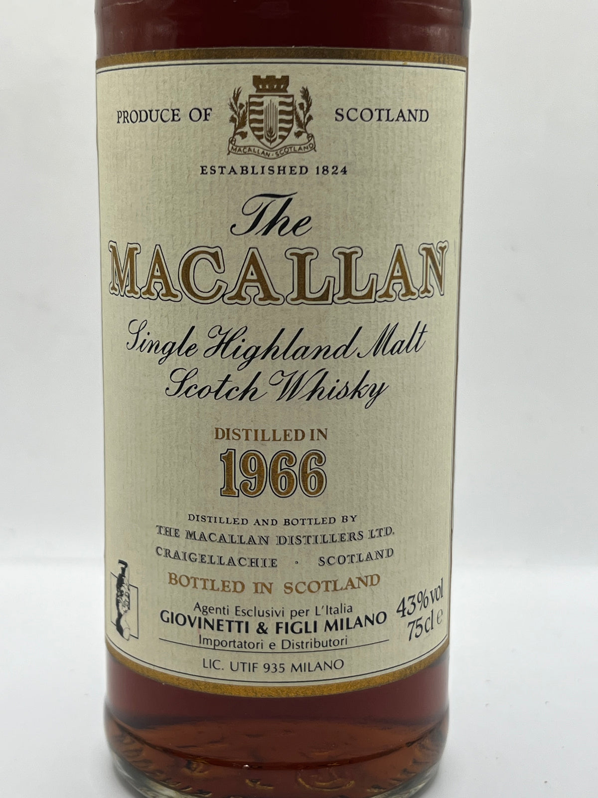 Macallan 1966 18 years old