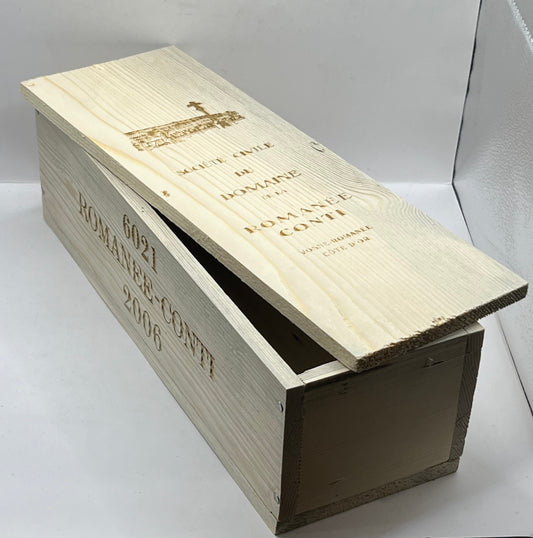 Cassa in legno - Romanee conti 2006 grand cru