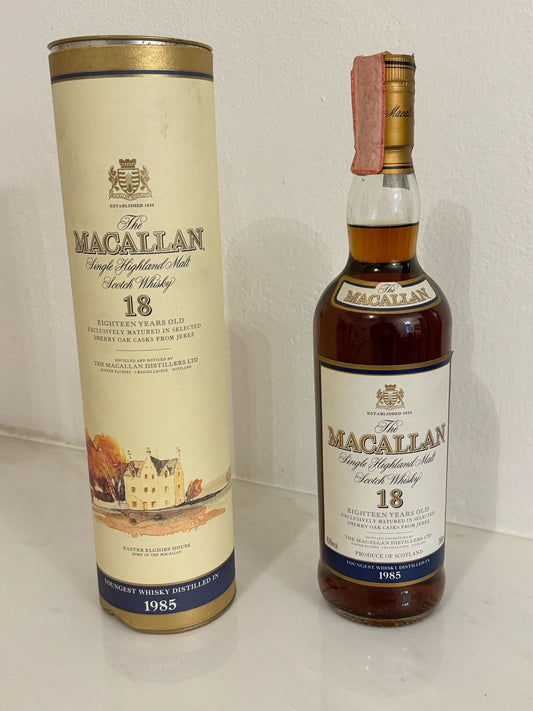 Macallan 1985 18 years old - Sherry oak cask
