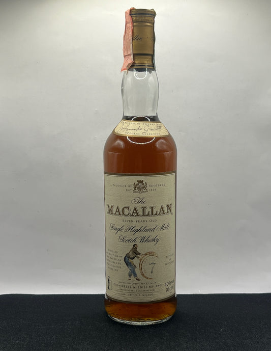Macallan 7 years old Giovinetti import