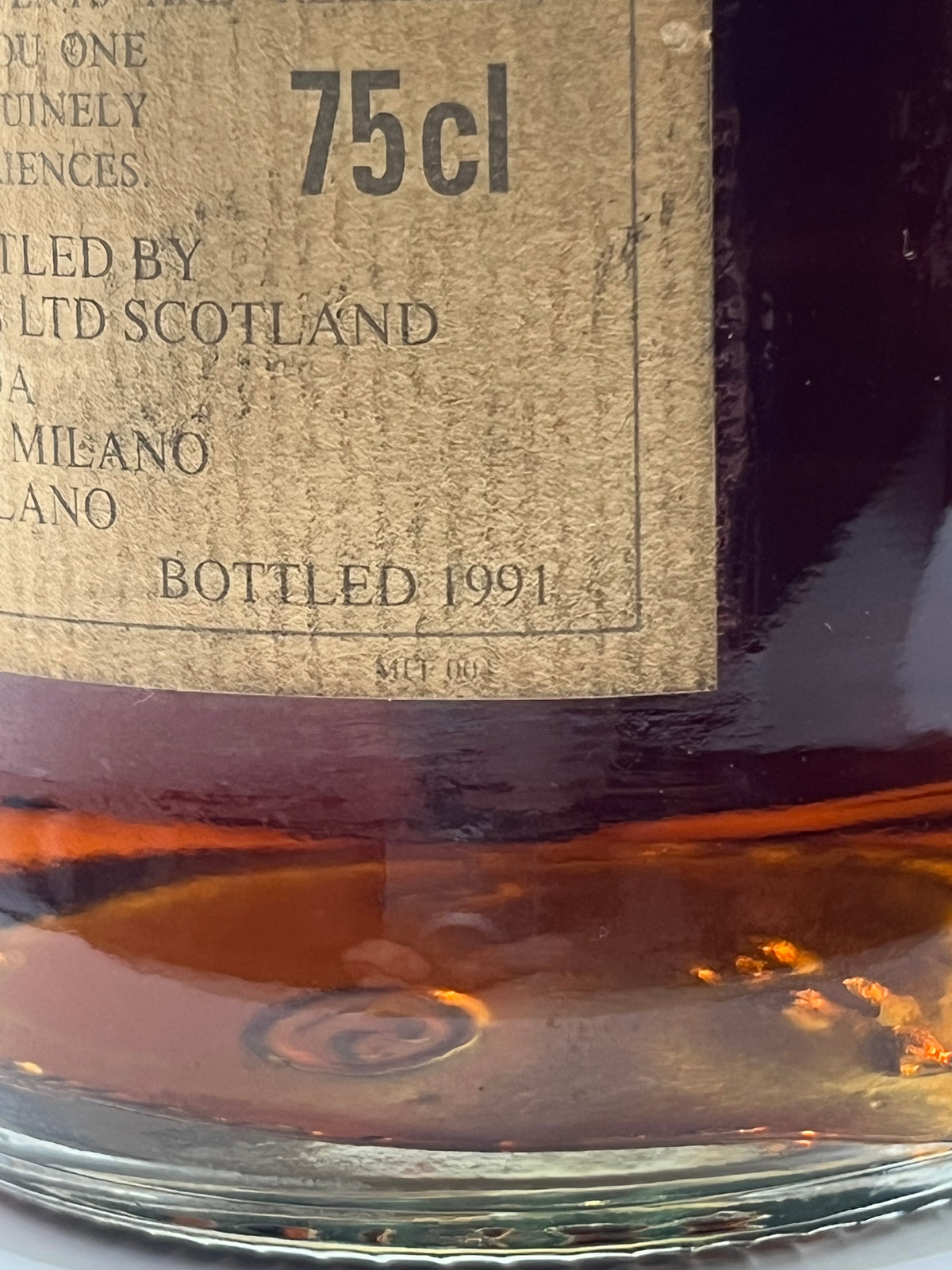 Macallan 25 anniversary 1965