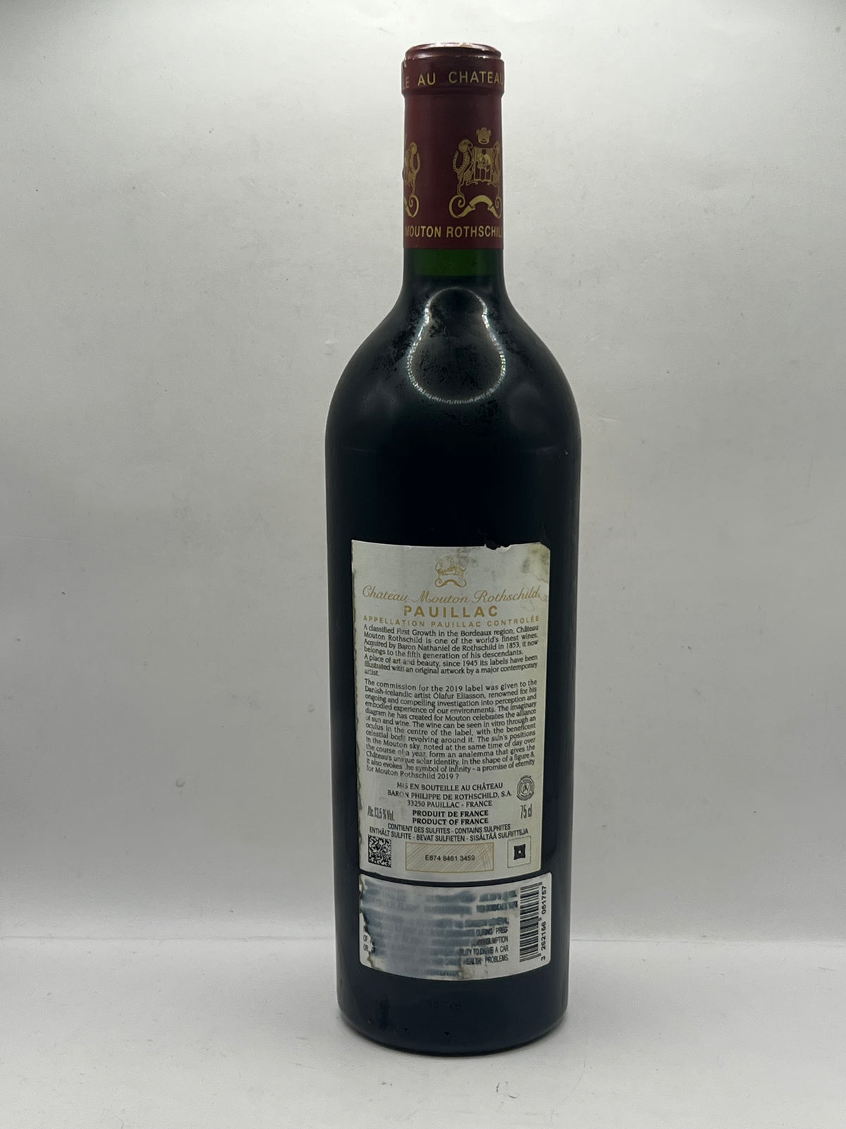 Château Mouton Rothschild 2019 – 98 Punti Parker – Premier Grand Cru Classé