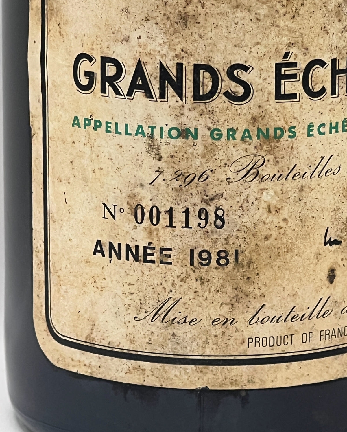 Domaine de la Romanée-Conti - Grands Échézeaux 1981 | Leroy Import