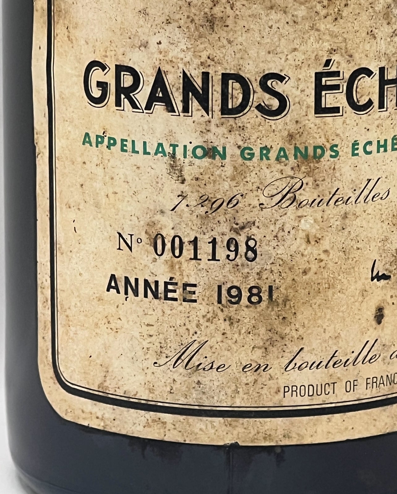 Domaine de la Romanée-Conti - Grands Échézeaux 1981 | Leroy Import