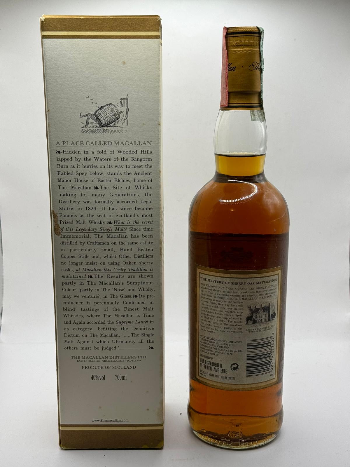 Macallan 7 giovinetti + box