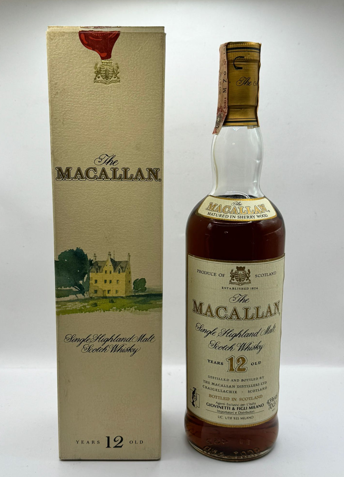 Macallan 12 years old - Armando Giovinetti import
