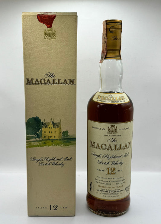 Macallan 12 years old - Armando Giovinetti import