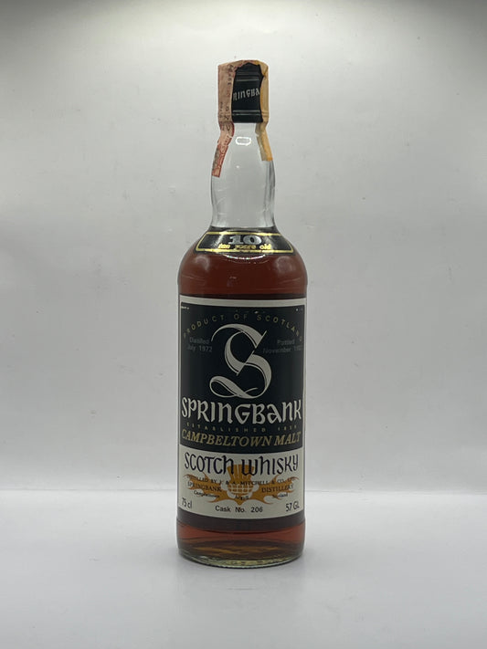 Springbank 1972 57 gl cask: 206