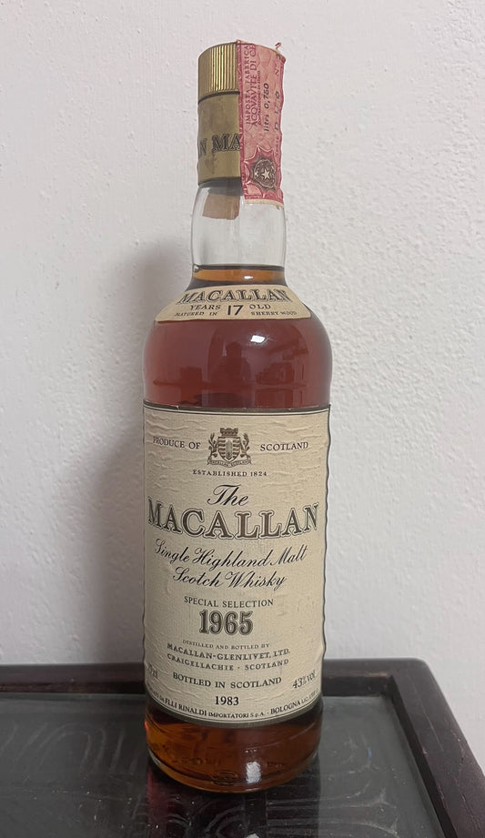 Macallan 1965 17 year old