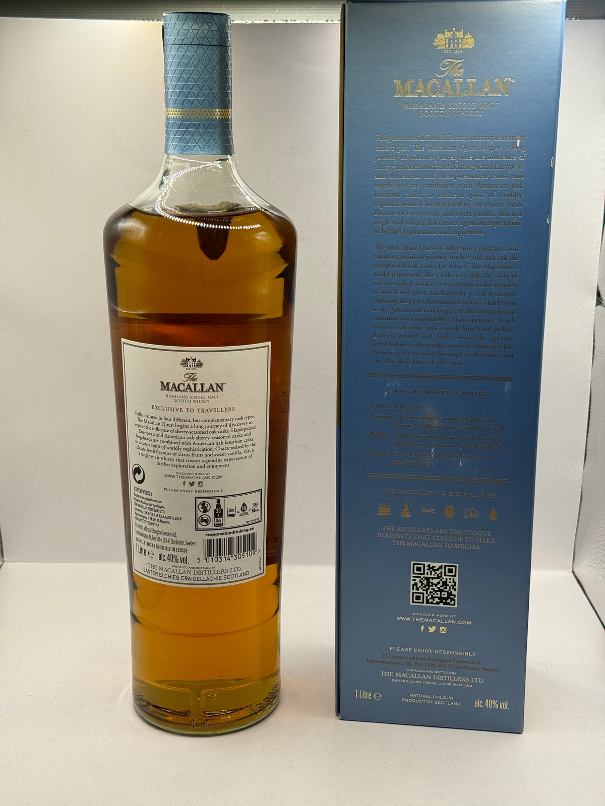 Macallan Quest 1L – Whisky Speyside di Alta Qualità