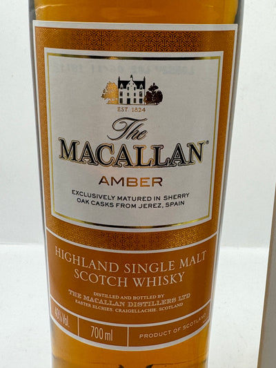 Macallan Amber – Single Malt Scotch Whisky 700ml