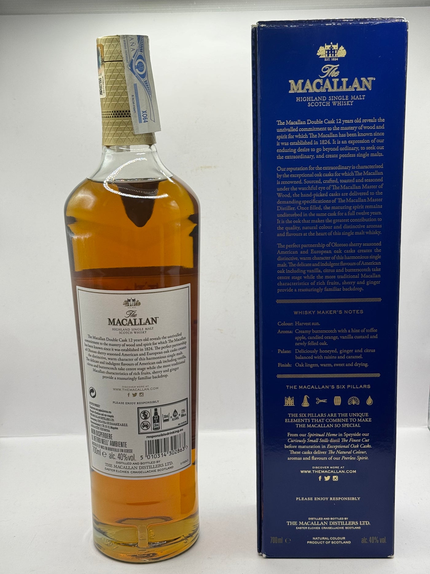 Macallan 12 Double Cask – Single Malt Scotch Whisky 700ml
