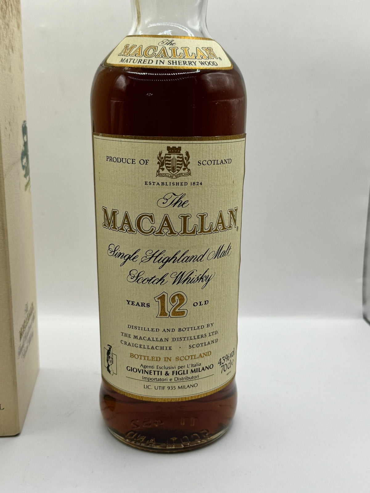 Macallan 12 years old - Armando Giovinetti import